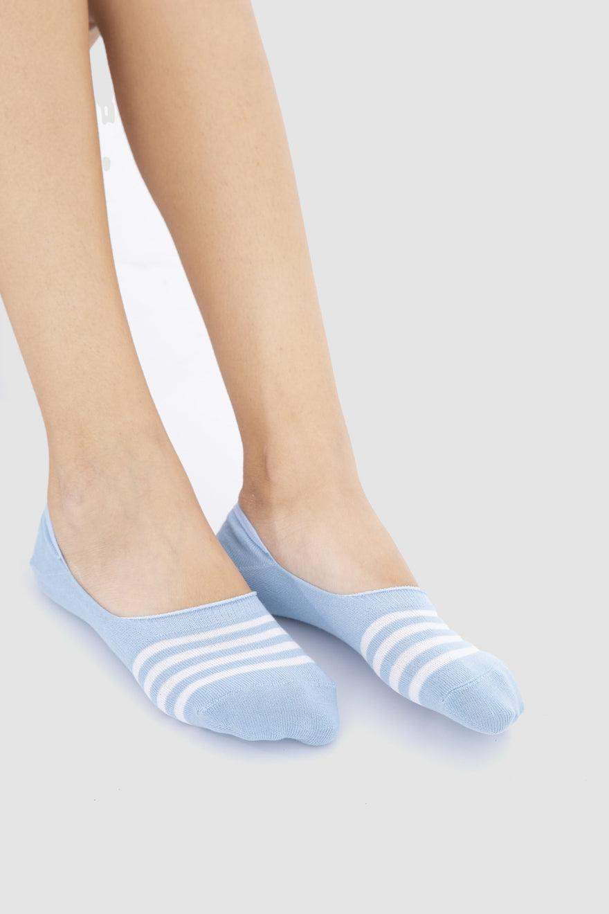 Cotton Invisible Socks - 3 Pairs - Carina - ÙƒØ§Ø±ÙŠÙ†Ø§