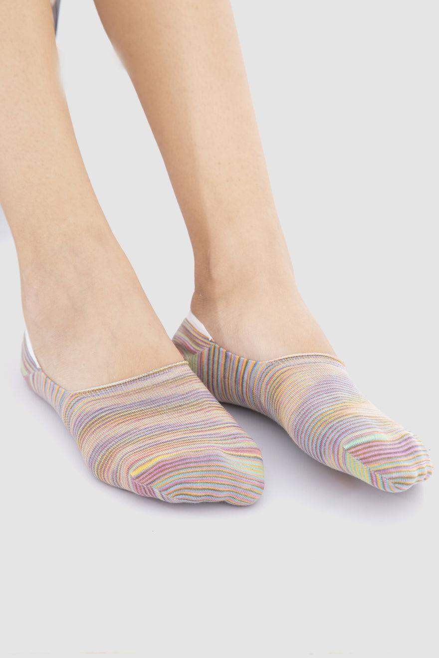 Cotton Invisible Socks - 3 Pairs - Carina - ÙƒØ§Ø±ÙŠÙ†Ø§