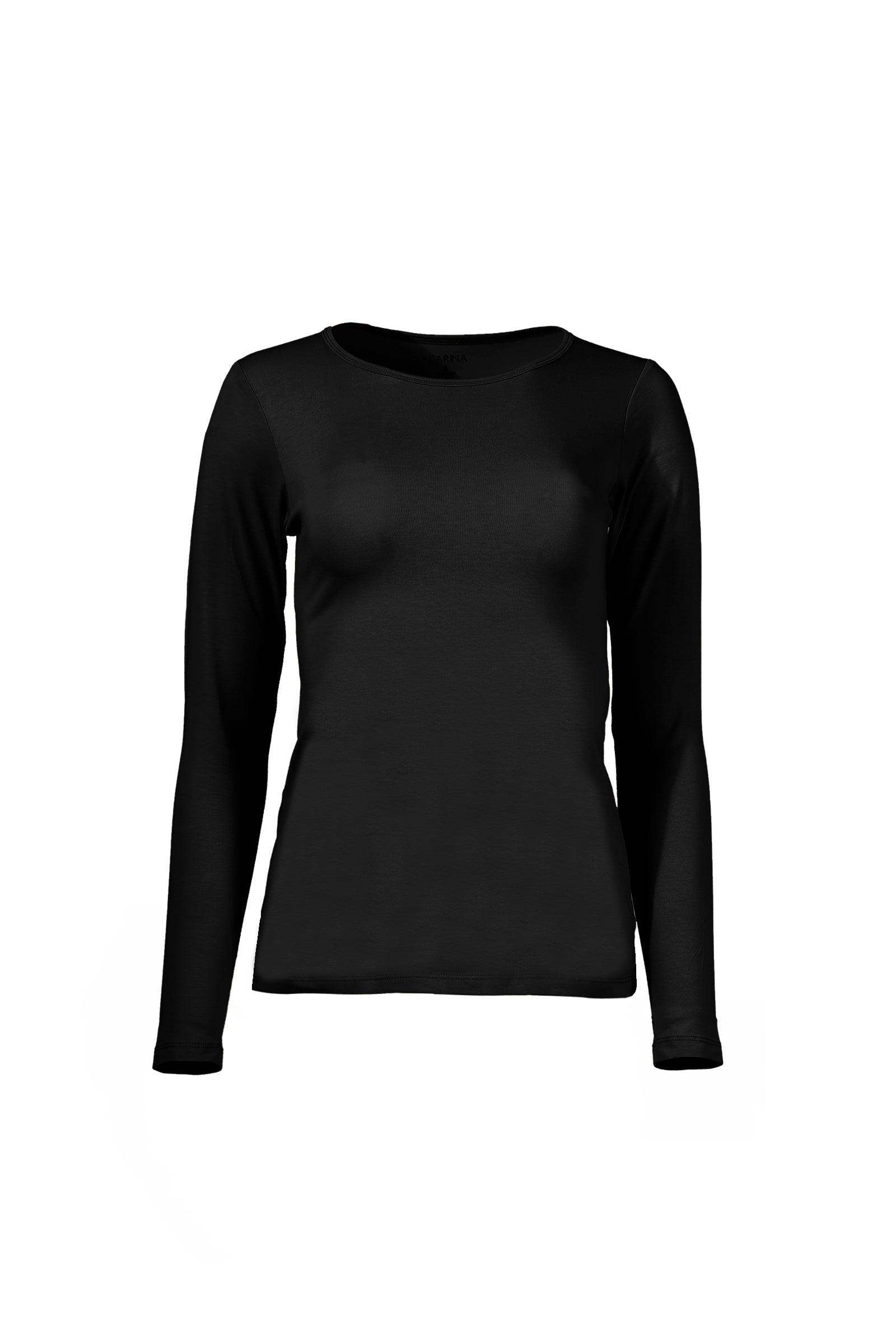 Cotton Round Neck Top - Carina - ÙƒØ§Ø±ÙŠÙ†Ø§