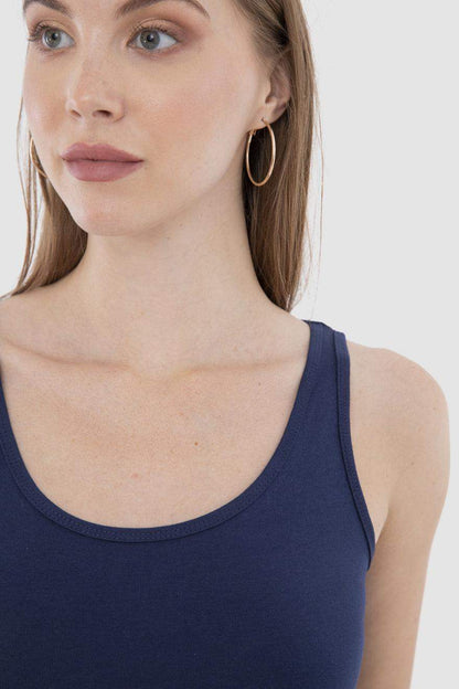 Cotton Sleeveless Tank Top - Carina - ÙƒØ§Ø±ÙŠÙ†Ø§