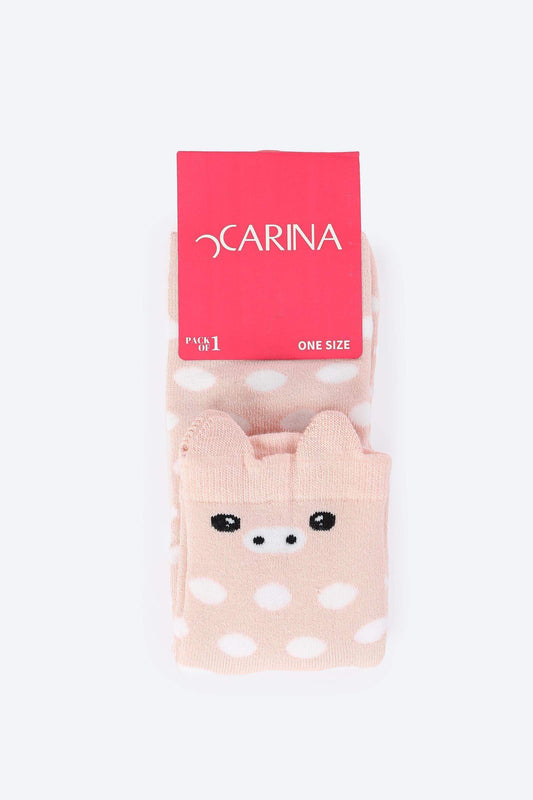 Dotted Cotton Socks - Carina - ÙƒØ§Ø±ÙŠÙ†Ø§