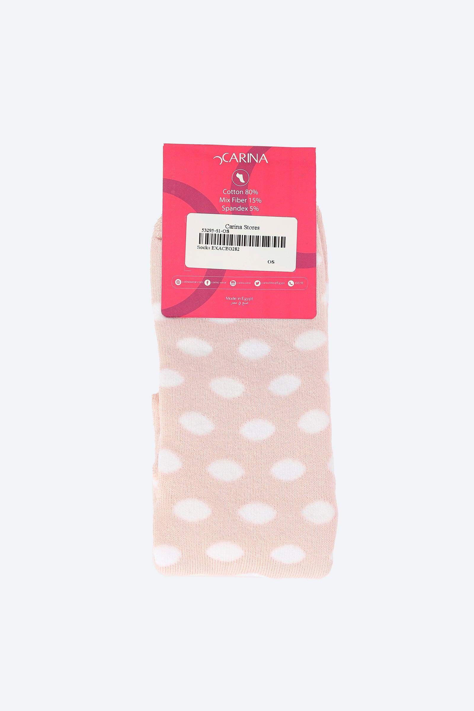 Dotted Cotton Socks - Carina - ÙƒØ§Ø±ÙŠÙ†Ø§