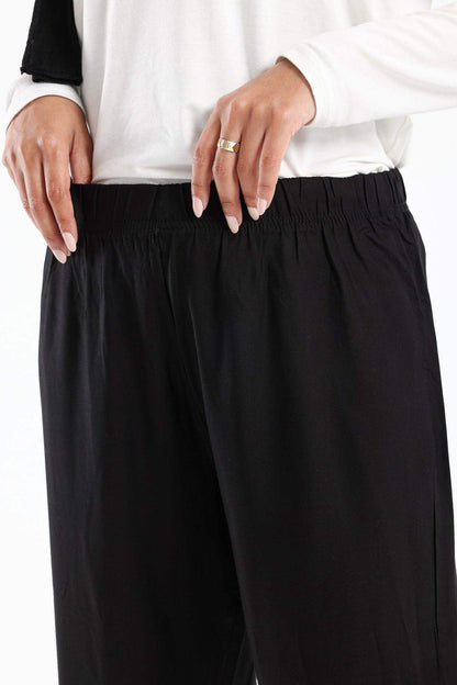 Elastic Waist Loose Pants - Carina - ÙƒØ§Ø±ÙŠÙ†Ø§