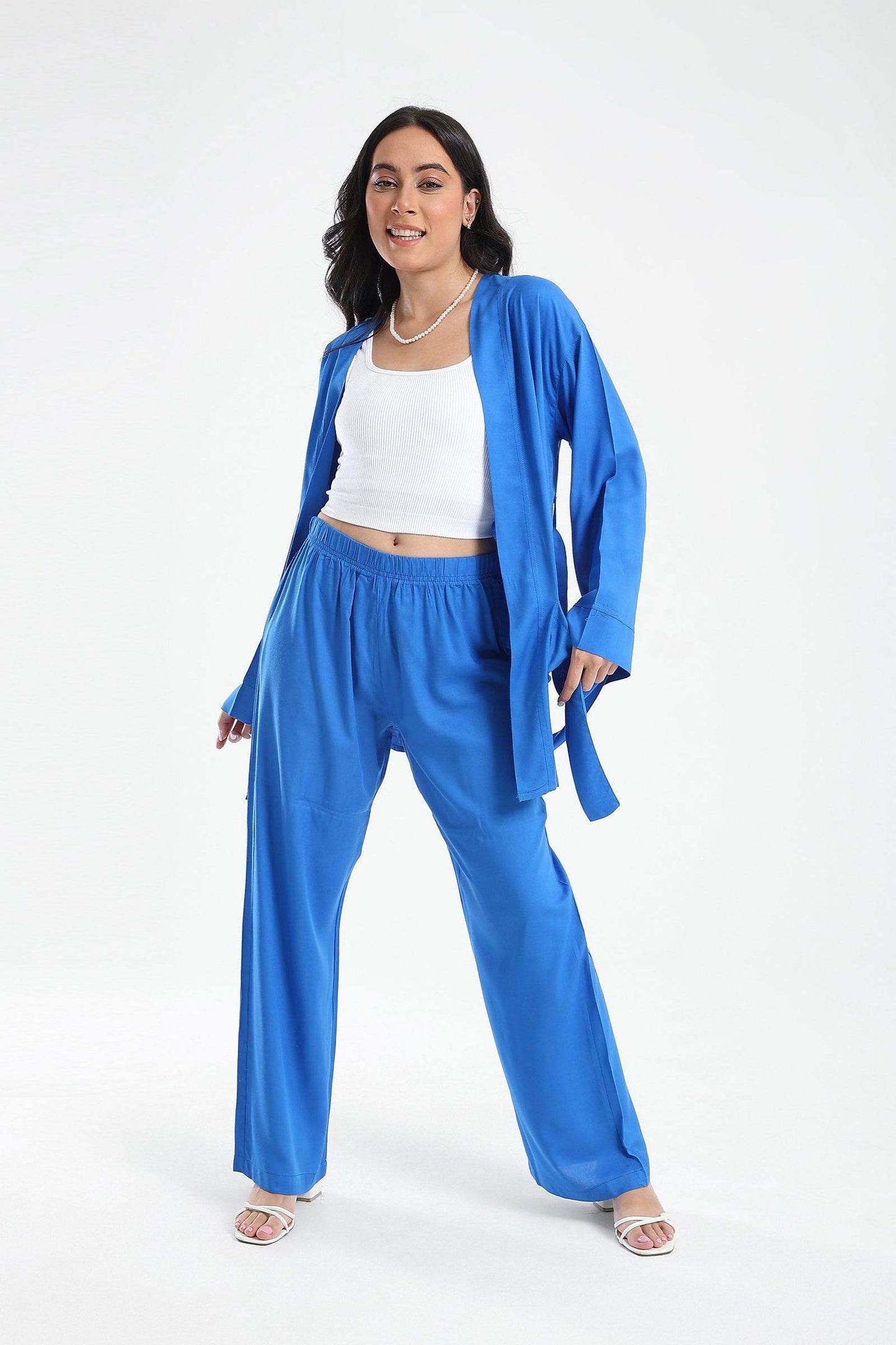 Elastic Waist Loose Pants - Carina - ÙƒØ§Ø±ÙŠÙ†Ø§