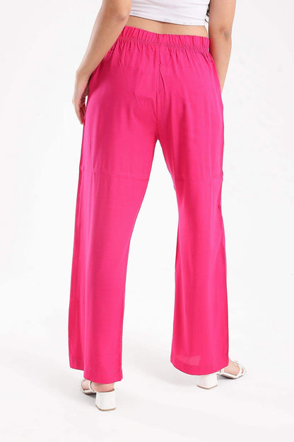 Elastic Waist Loose Pants - Carina - ÙƒØ§Ø±ÙŠÙ†Ø§