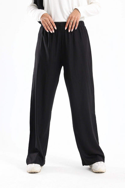 Elastic Waist Loose Pants - Carina - ÙƒØ§Ø±ÙŠÙ†Ø§