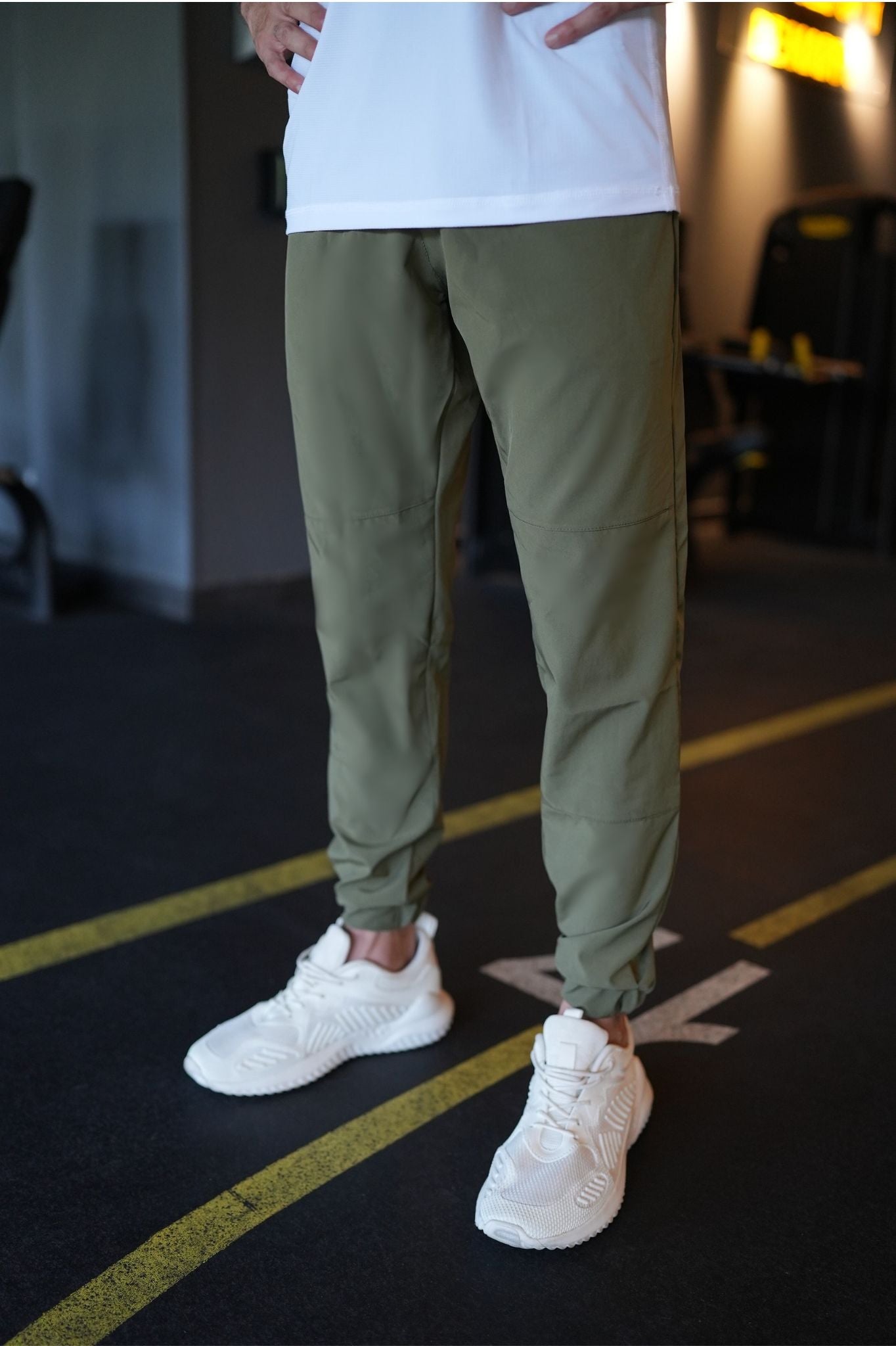 Synthetic Taco Pants - Olive