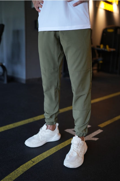 Synthetic Taco Pants - Olive