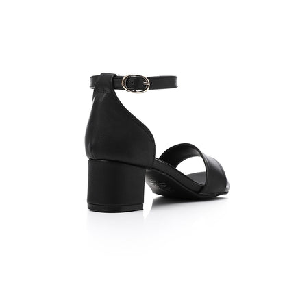 Leather Classic Sandal - Black