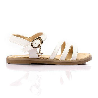 PU Multi Strap Flat Sandals