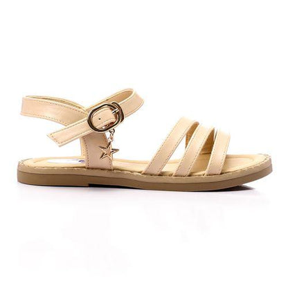 PU Multi Strap Flat Sandals