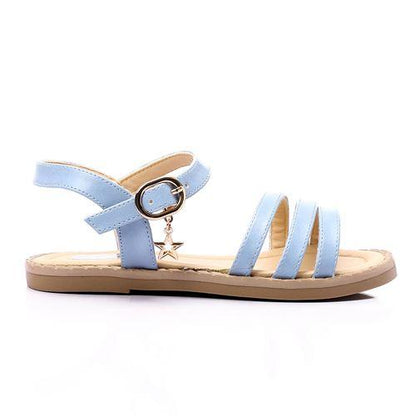 PU Multi Strap Flat Sandals