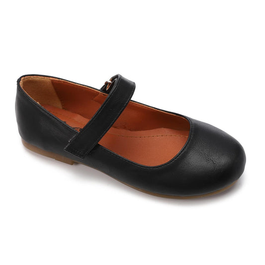 PU Classic Mary Jane Flats