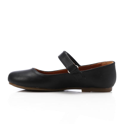 PU Classic Mary Jane Flats