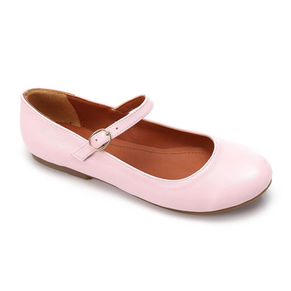 PU Classic Mary Jane Flats