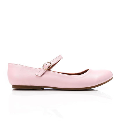 PU Classic Mary Jane Flats