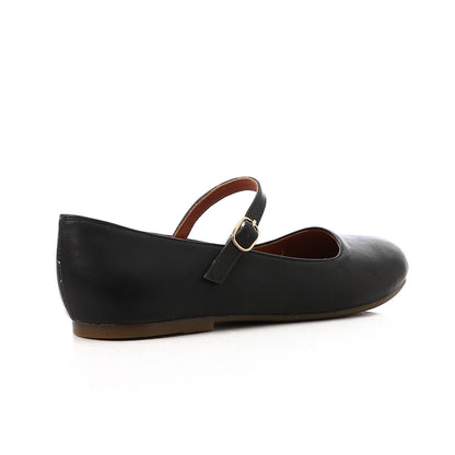 PU Classic Mary Jane Flats