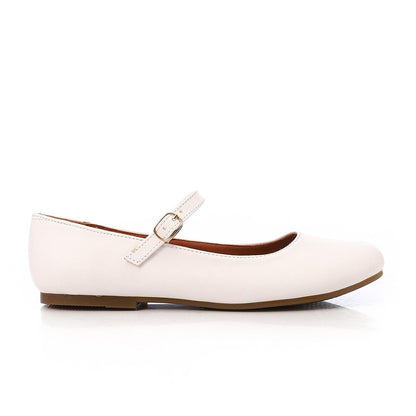 PU Classic Mary Jane Flats
