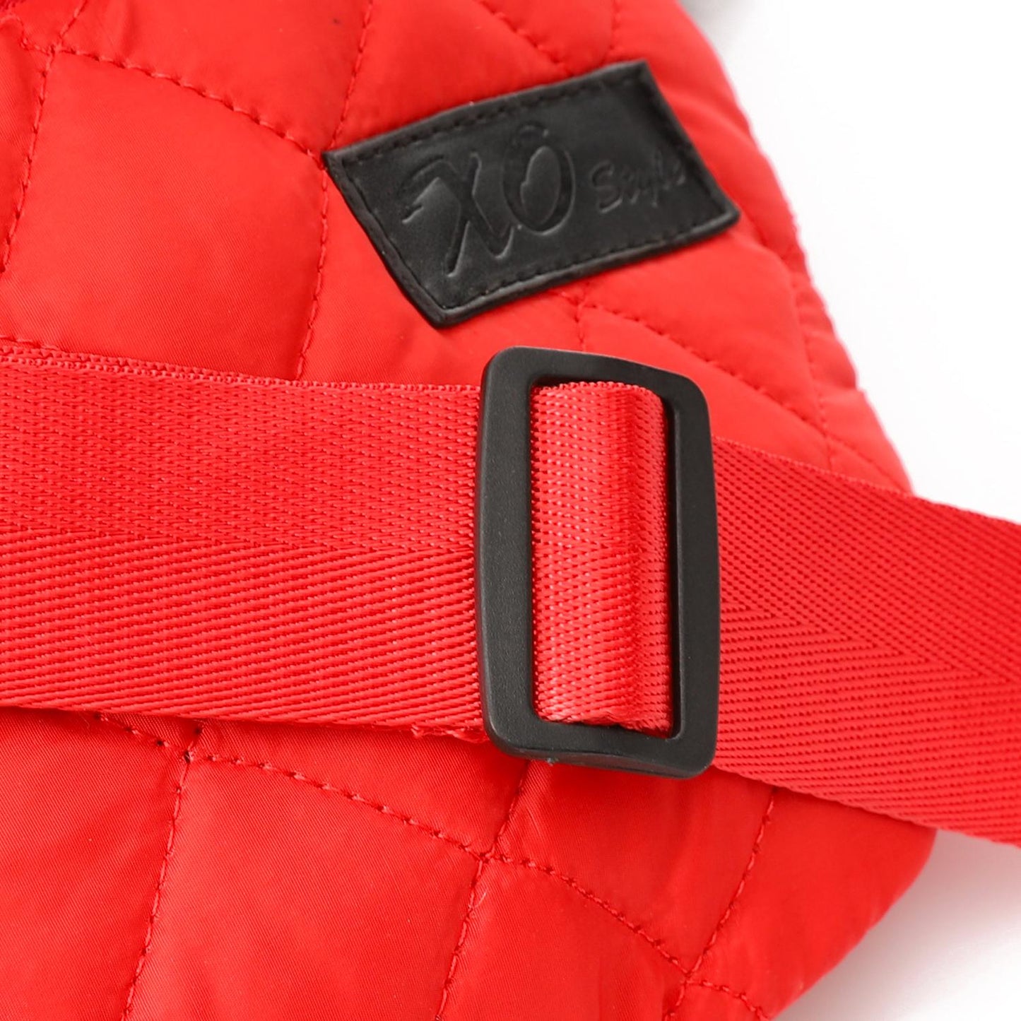Synthetic Waist Bag - Red
