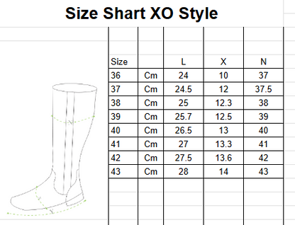 Leather Mid-Calf Boot - Brown