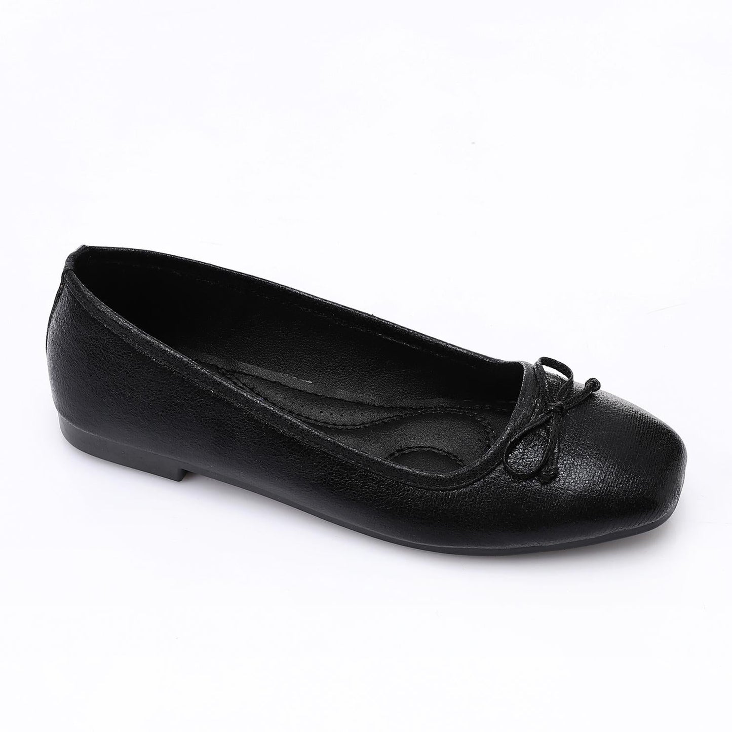 Leather Classic Ballerinas - Black