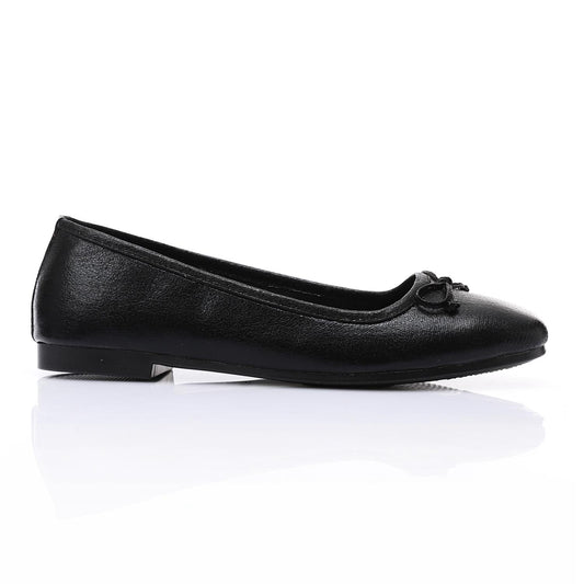 Leather Classic Ballerinas - Black