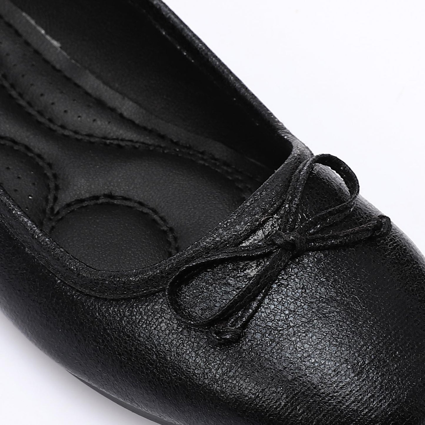Leather Classic Ballerinas - Black