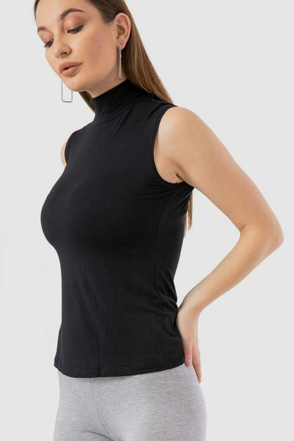 High Neck Seamless Microfiber Sleeveless Top (Pack of 3) - Carina - ÙƒØ§Ø±ÙŠÙ†Ø§