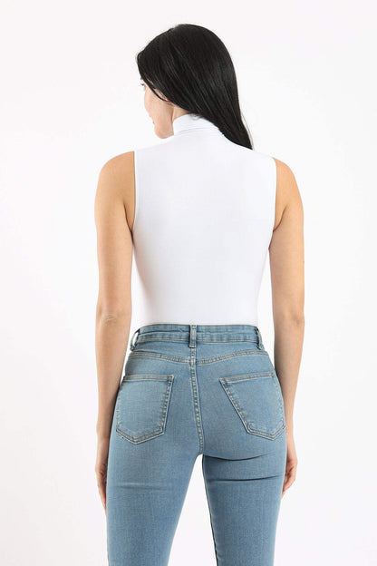 High Neck Sleeveless Bodysuit - Carina - ÙƒØ§Ø±ÙŠÙ†Ø§
