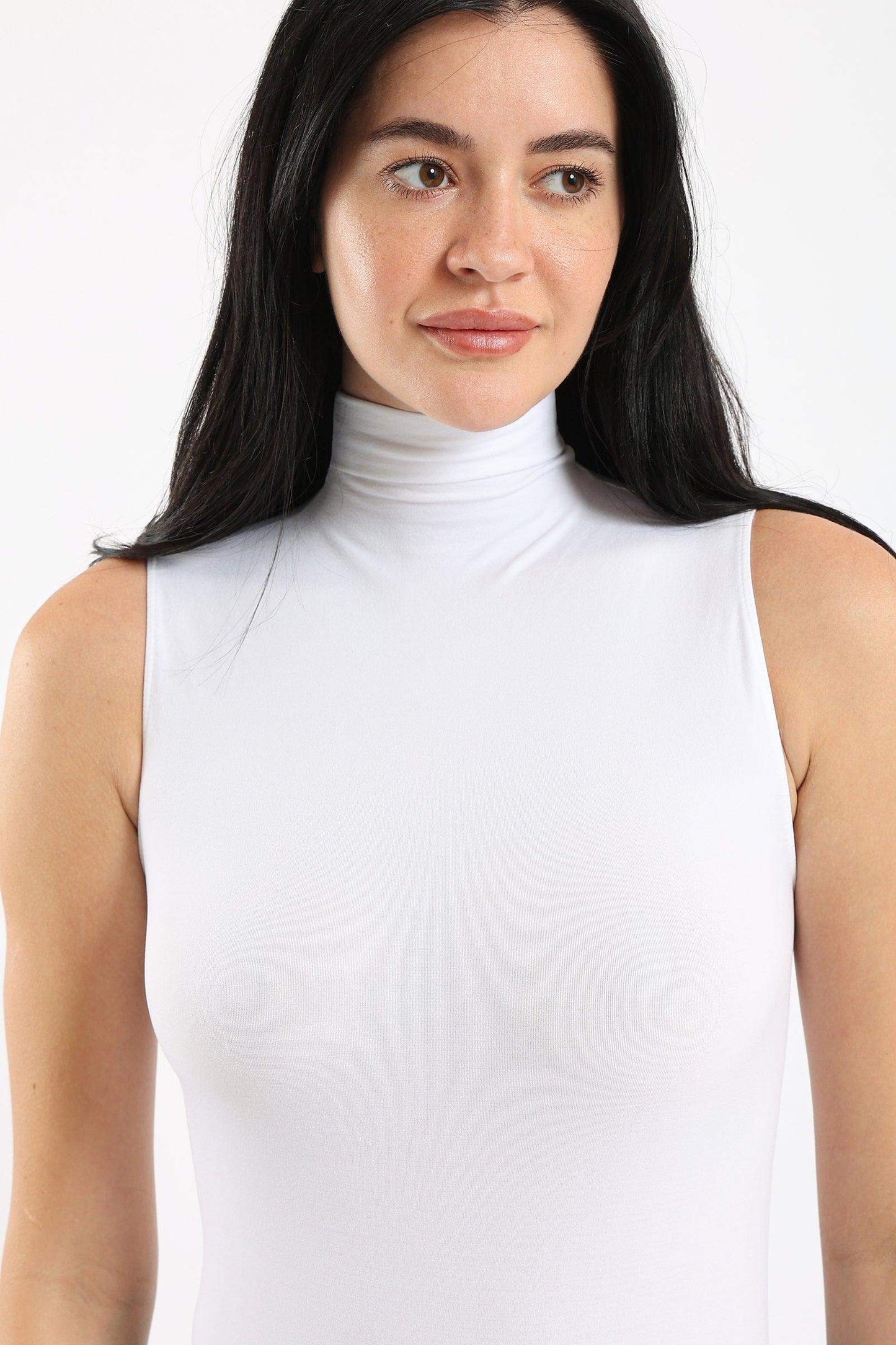 High Neck Sleeveless Bodysuit - Carina - ÙƒØ§Ø±ÙŠÙ†Ø§