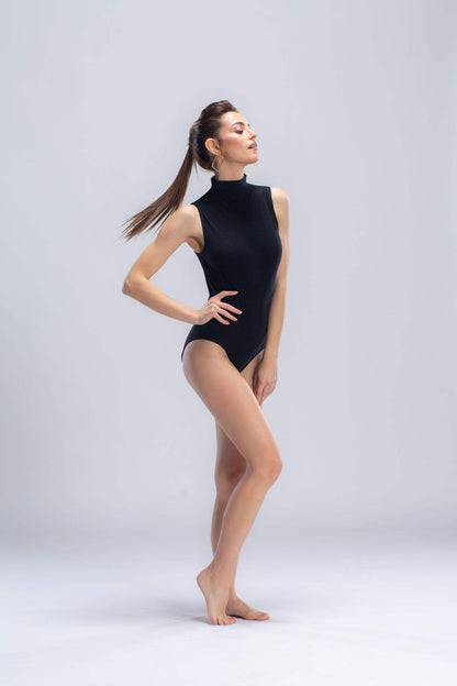 High Neck Sleeveless Bodysuit - Carina - ÙƒØ§Ø±ÙŠÙ†Ø§