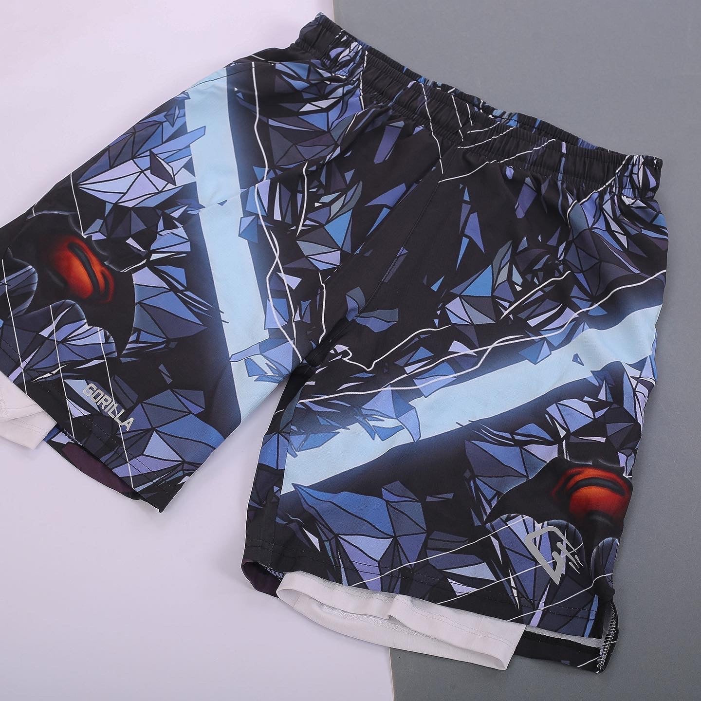 Synthetic Cool Corp shorts - Multicolor