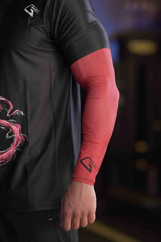 Synthetic Pack of 2 Flame Arm - Red