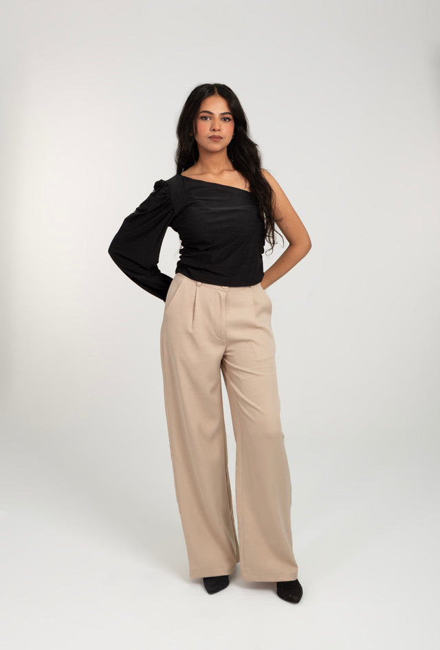 Wide Leg Formal High Waist Pant