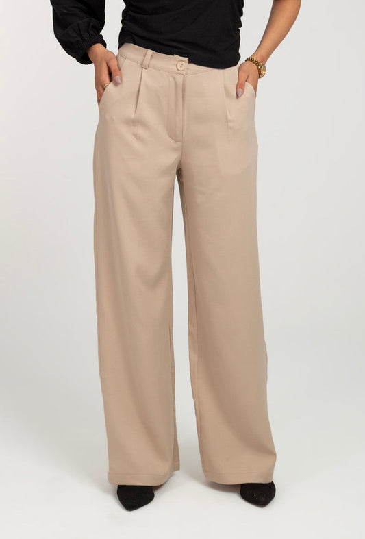 Wide Leg Formal High Waist Pant