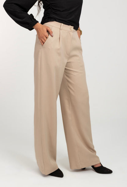 Wide Leg Formal High Waist Pant