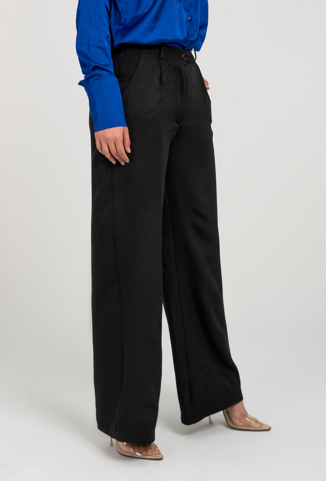 Wide Leg Formal High Waist Pant