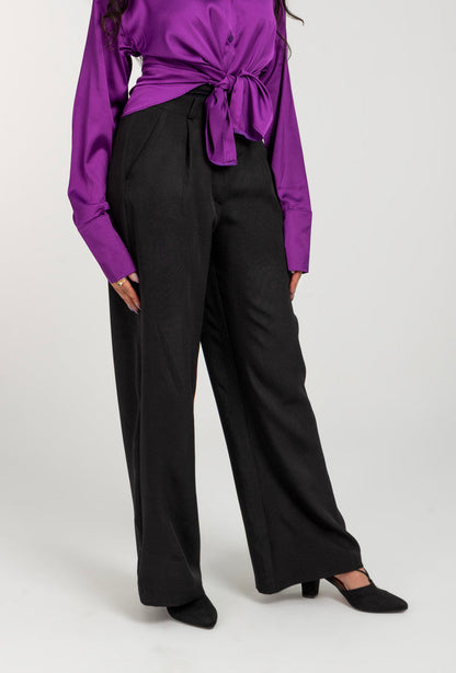 Wide Leg Formal High Waist Pant