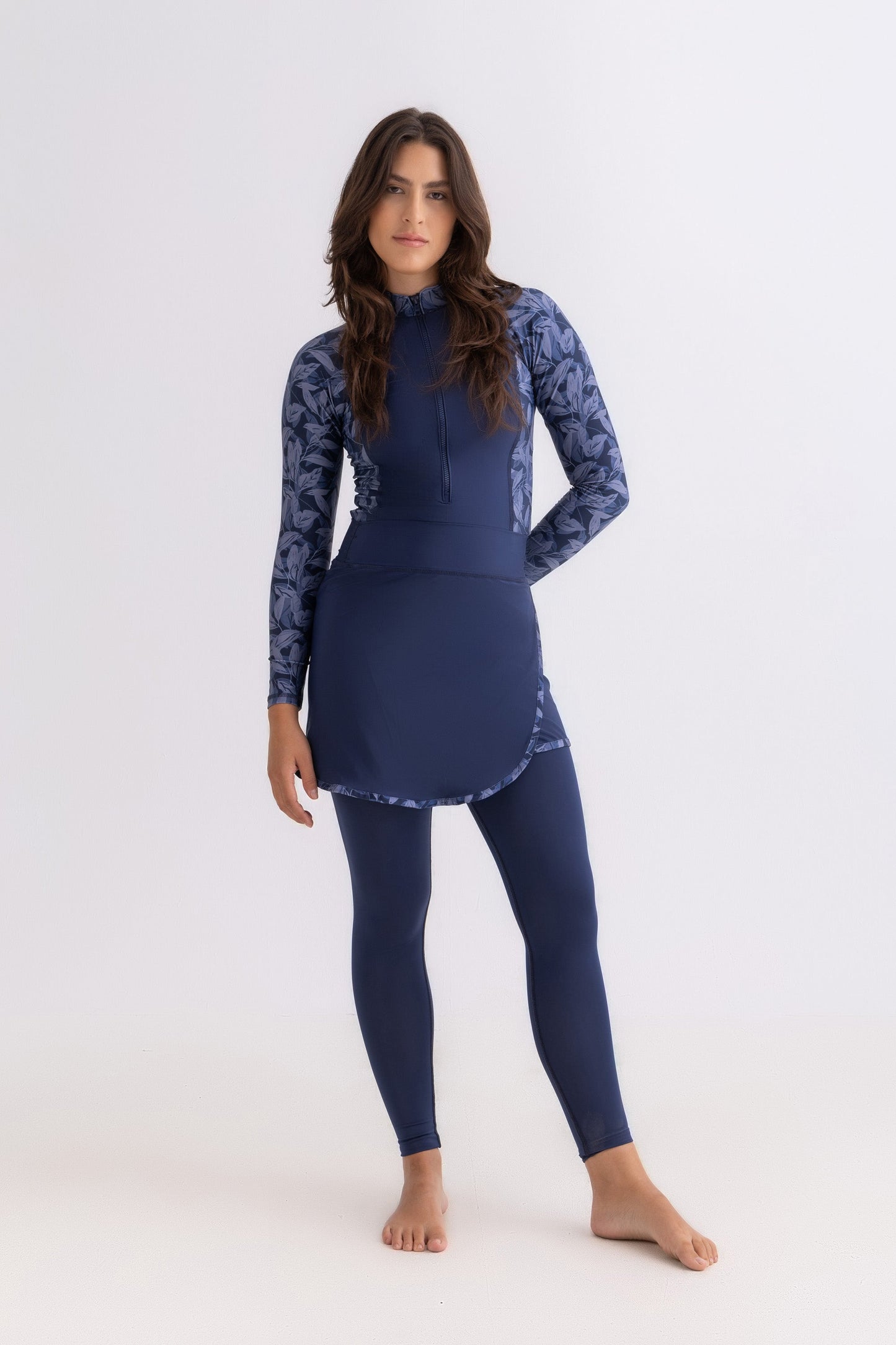 Lycra Feel Free Swimsuit - Dark Blue
