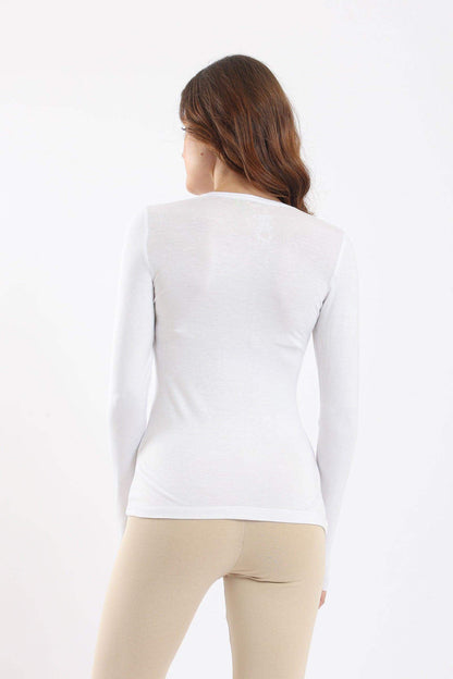 Long Sleeves Viscose Top - Carina - ÙƒØ§Ø±ÙŠÙ†Ø§