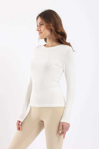 Long Sleeves Viscose Top - Carina - ÙƒØ§Ø±ÙŠÙ†Ø§