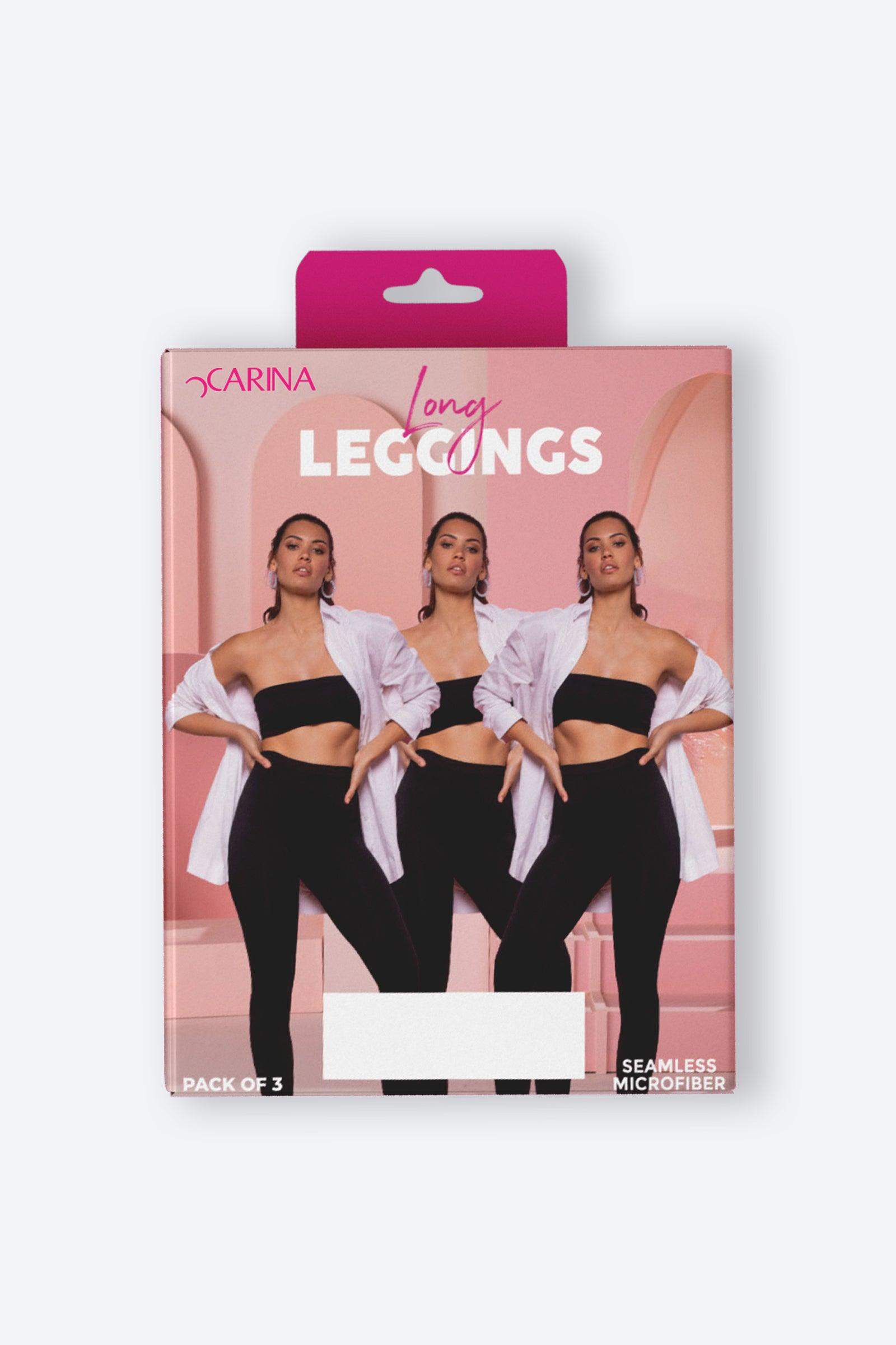 Microfiber Leggings (Pack of 3) - Carina - ÙƒØ§Ø±ÙŠÙ†Ø§