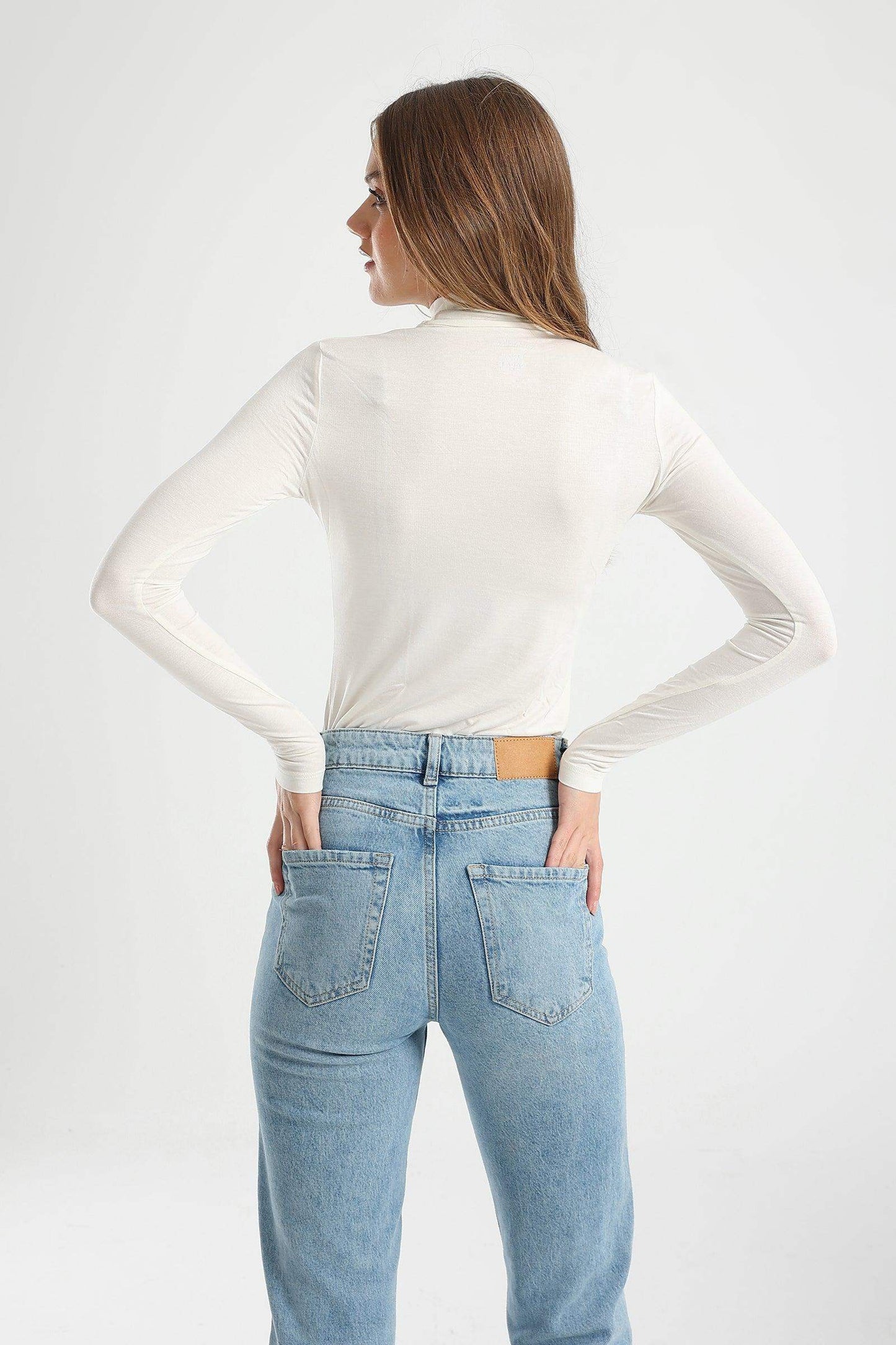 Microfiber Long Sleeves Top - Carina - ÙƒØ§Ø±ÙŠÙ†Ø§