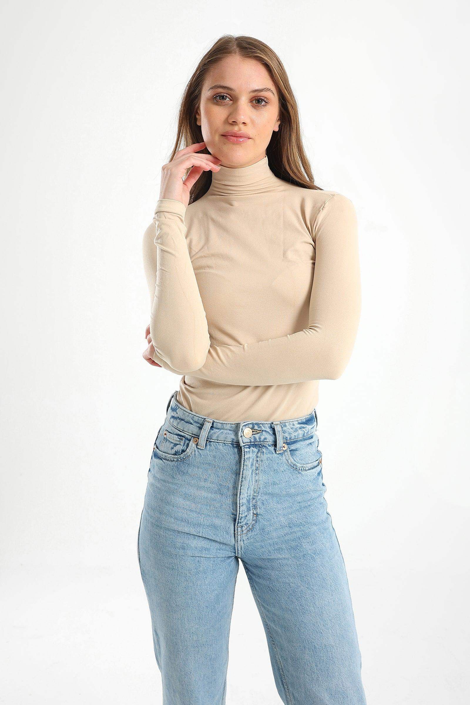 Microfiber Long Sleeves Top - Carina - ÙƒØ§Ø±ÙŠÙ†Ø§