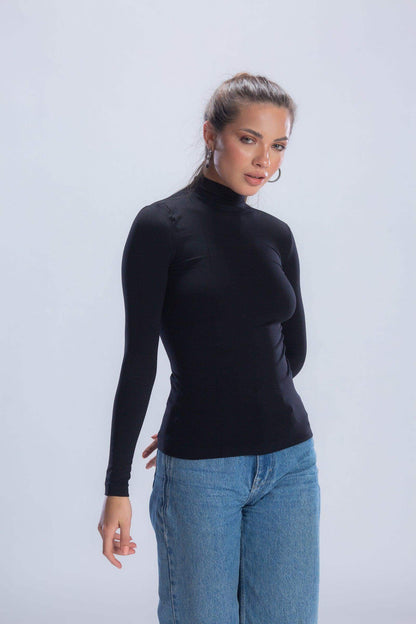 Microfiber Long Sleeves Top - Carina - ÙƒØ§Ø±ÙŠÙ†Ø§