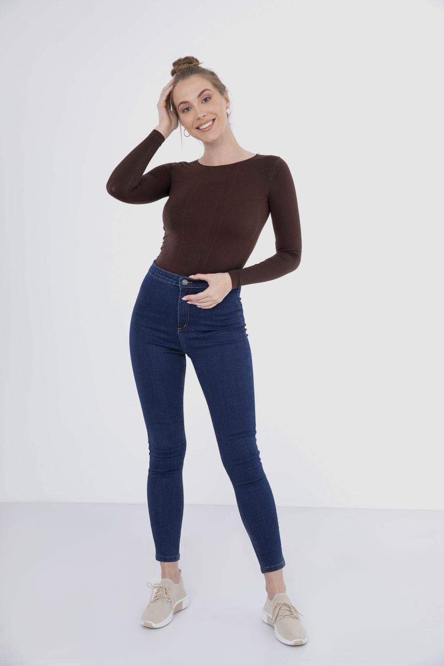 Microfiber Long Sleeves Top - Carina - ÙƒØ§Ø±ÙŠÙ†Ø§