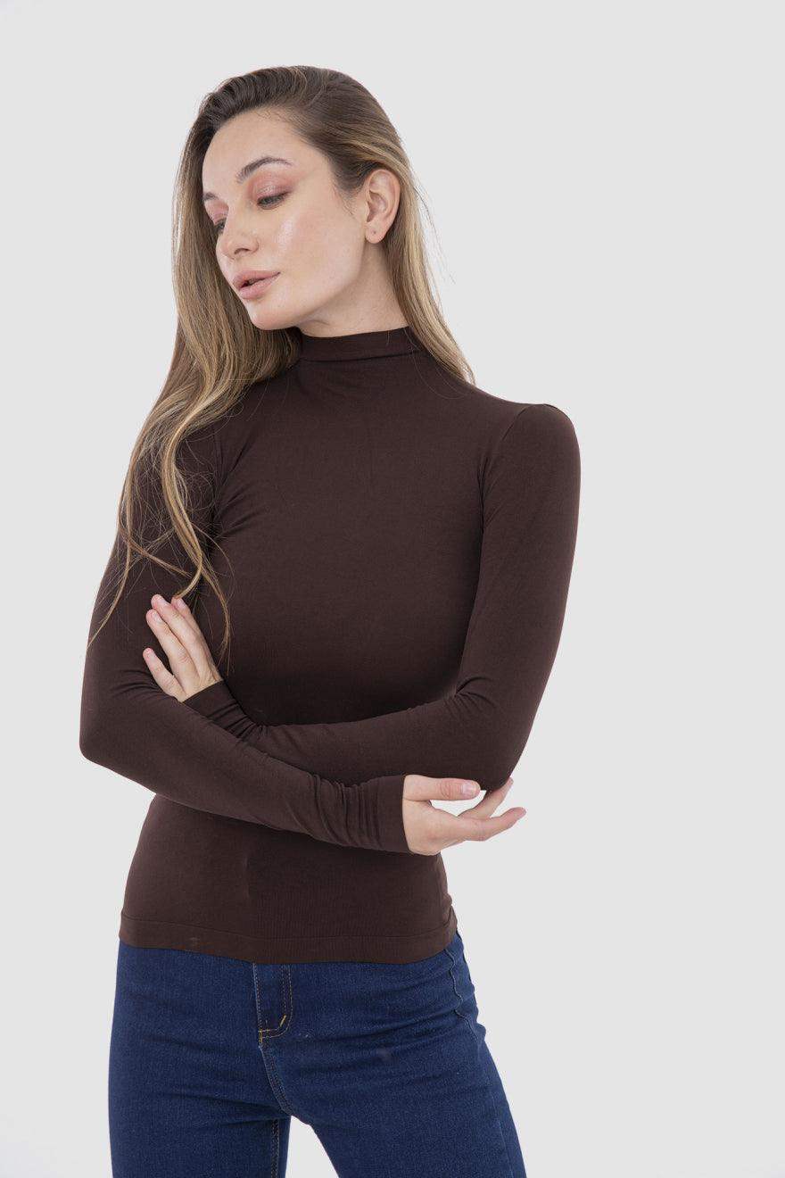 Microfiber Long Sleeves Top - Carina - ÙƒØ§Ø±ÙŠÙ†Ø§