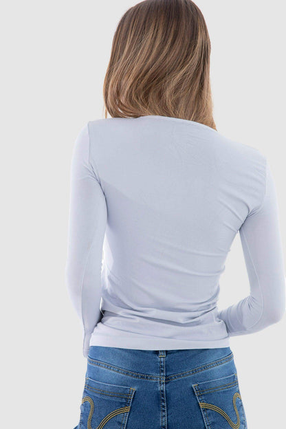 Microfiber Long Sleeves Top - Carina - ÙƒØ§Ø±ÙŠÙ†Ø§