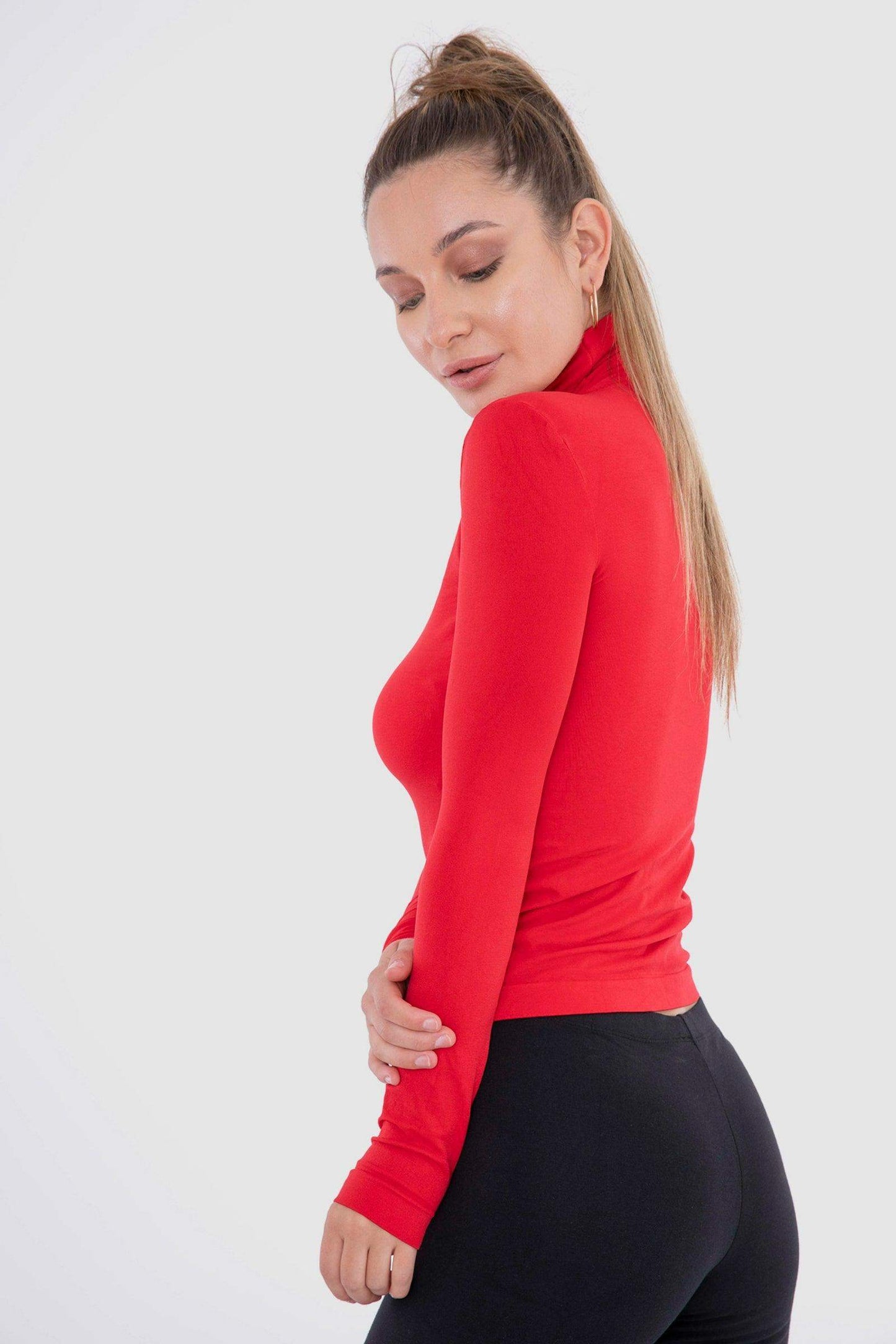 Microfiber Long Sleeves Top - Carina - ÙƒØ§Ø±ÙŠÙ†Ø§