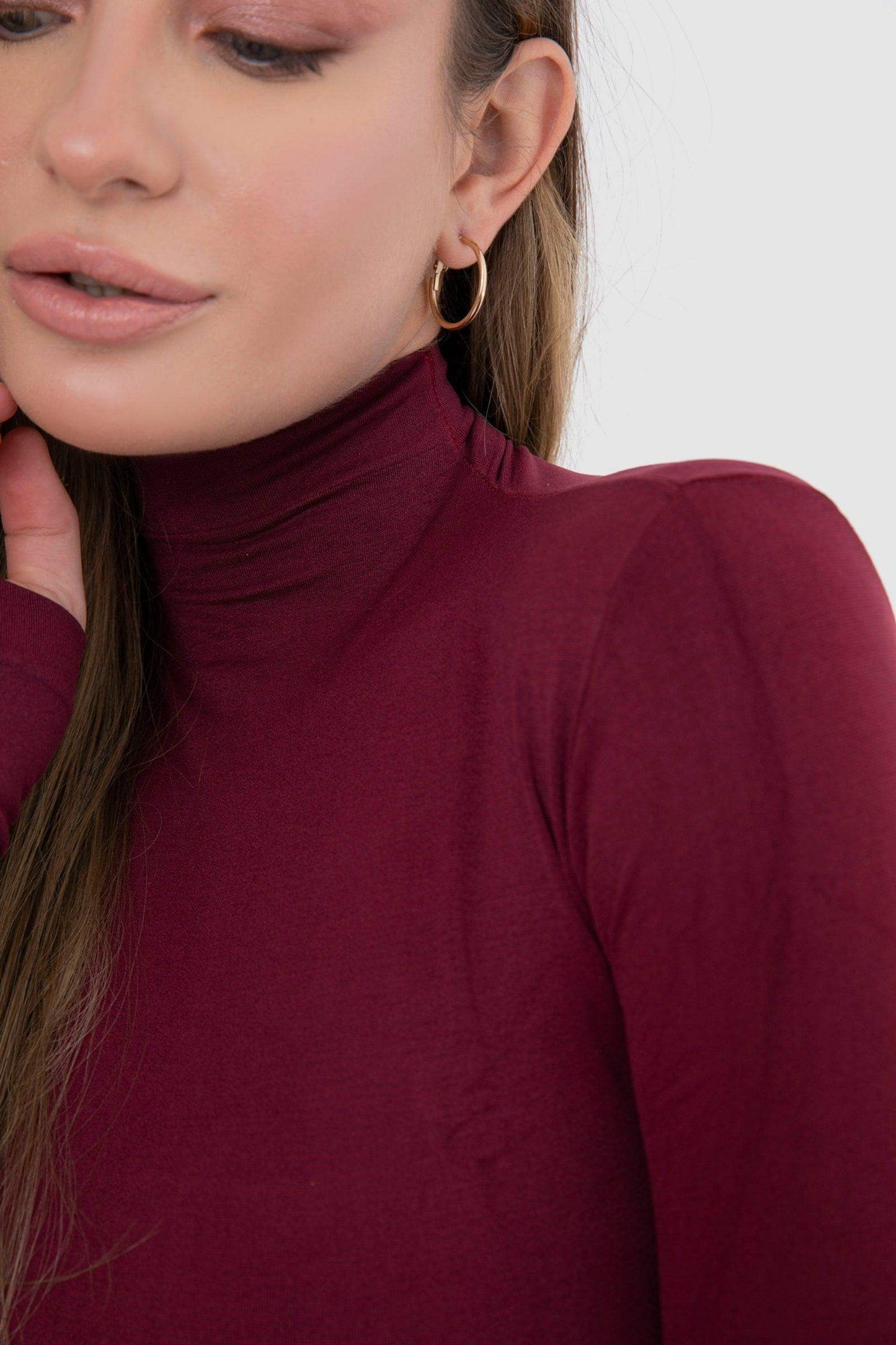 Microfiber Long Sleeves Top - Carina - ÙƒØ§Ø±ÙŠÙ†Ø§